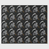 Papier Cadeau Faucheuse (Plat)