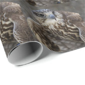 Papier Cadeau Faucon (Coin rond)