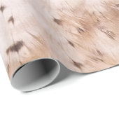 PAPIER CADEAU FAUCON LANNER (Coin rond)