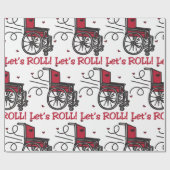 Papier Cadeau Fauteuil roulant (Plat)