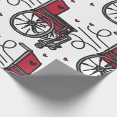 Papier Cadeau Fauteuil roulant (Coin)