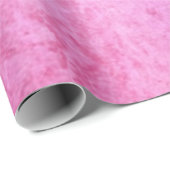 Papier Cadeau Faux éclat de velours rose (Coin rond)