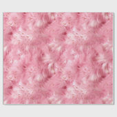 Papier Cadeau Faux Faux Rose (Plat)