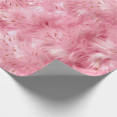 Papier Cadeau Faux Faux Rose (Coin)