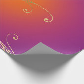 Papier Cadeau Faux Gold Foil Arabian Bollywood (Coin)