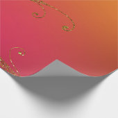 Papier Cadeau Faux Gold Foil Arabian Bollywood (Coin)