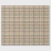 Papier Cadeau Faux Grasscloth Geometric Weave Pat#3 ID1271 (Plat)