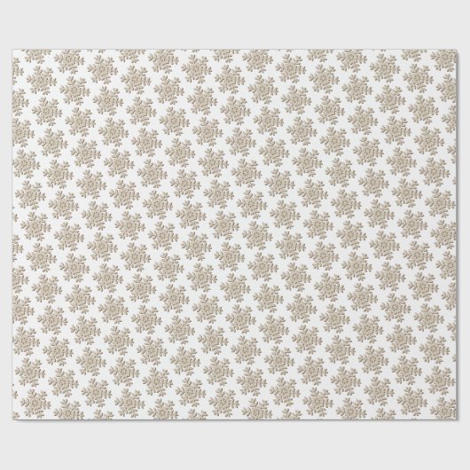 Papier Cadeau Faux Motif Fluge En Bois Sur Blanc Solide (Plat)
