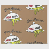 Papier Cadeau Faux News (Plat)