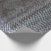Papier Cadeau Faux Python Snakeskin détaillé (Coin)