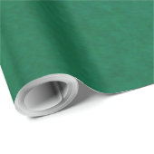Papier Cadeau Faux Vert (Coin rond)
