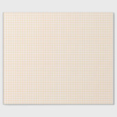 Papier Cadeau Faye et Lauren Peach En vichy (Plat)