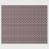 Papier Cadeau FDT Amusant anti-Trump No-Trump (Plat)