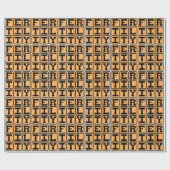 Papier Cadeau Fécondité, Annonce de grossesse (Plat)