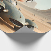 Papier Cadeau Fée au clair de lune des dunes errantes. (Coin)