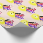 Papier Cadeau Fée de lanterne brillante (Coin)