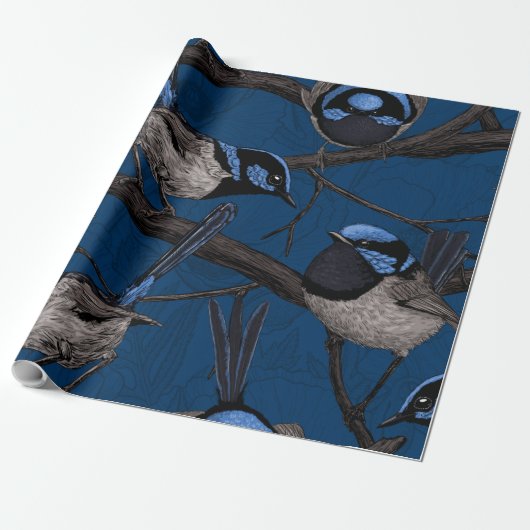 Papier Cadeau Fée de nuit (Déroulé)