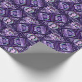 Papier Cadeau Fée de pluie violette (Coin)