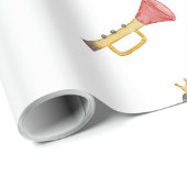 Papier Cadeau Fée Dragée (Coin rond)