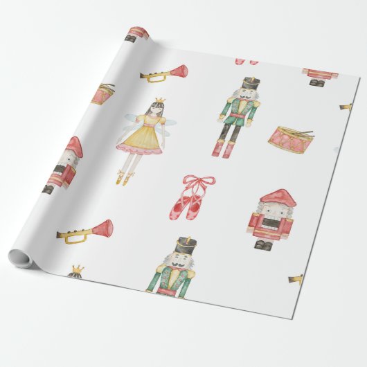 Papier Cadeau Fée Dragée (Déroulé)