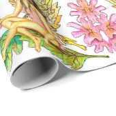 Papier Cadeau Fée paisible JL Biel (Coin rond)