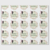 Papier Cadeau Fée Whimsical (Plat)