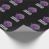 Papier Cadeau Feelin Raisin Funny Fruit Pun Dark BG (Coin)