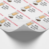 Papier Cadeau Félicitation ! Vous avez donné un coup de pied au  (Coin)