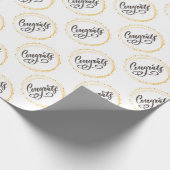 Papier Cadeau Félicitations (Coin)