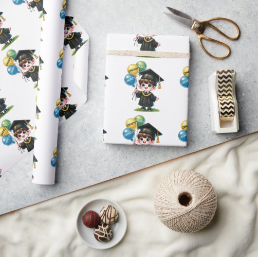 Papier Cadeau Félicitations à la promo (Artisanat)