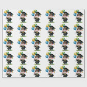 Papier Cadeau Félicitations à la promo (Plat)