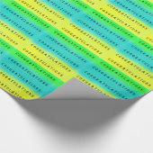 Papier Cadeau Félicitations Enveloppement Cadeau (Coin)