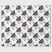 Papier Cadeau félicitations grad 2018 fille (Plat)