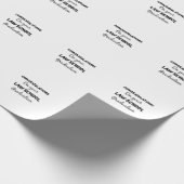 Papier Cadeau félicitations pour votre diplôme de droit (Coin)