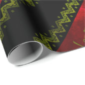 Papier Cadeau feliz cumpleanos arriba cake (Coin rond)