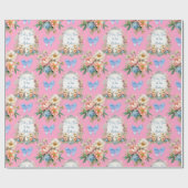 Papier Cadeau Feliz Dia De Las Madres En Rose (Plat)