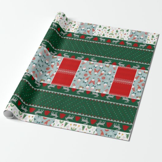 Papier Cadeau Feliz navidad (Déroulé)
