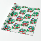 Papier Cadeau Feliz navidad (Déroulé)