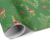 Papier Cadeau Feliz navidad (Coin rond)