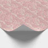 Papier Cadeau Feminine Parisienne Plutôt Rose (Coin)