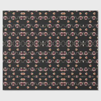 Papier Cadeau Feminine Surrealism in Warm Tones