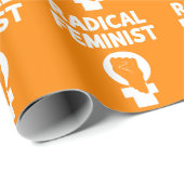 Papier Cadeau Féministe radicale (Coin rond)