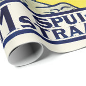 Papier Cadeau Femme caméra, photographe, Van Caspel (Coin rond)