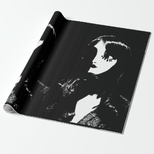 Papier Cadeau Femme de style ville de péché - Sur Arrière - plan