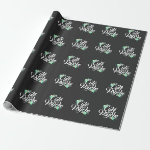 Papier Cadeau Femme féministe mignonne mais psycho-sarcastique