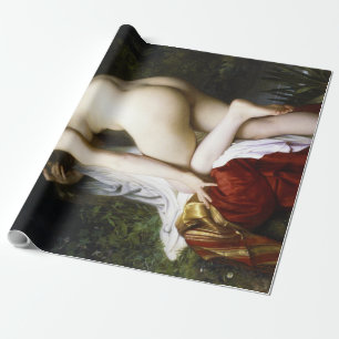 Papier Cadeau Femme nue au bain (par Bouguereau)
