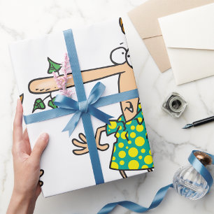 Papier Cadeau Femme Qui A Dit Mensonges