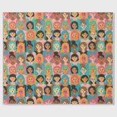 Papier Cadeau Femmes (Plat)