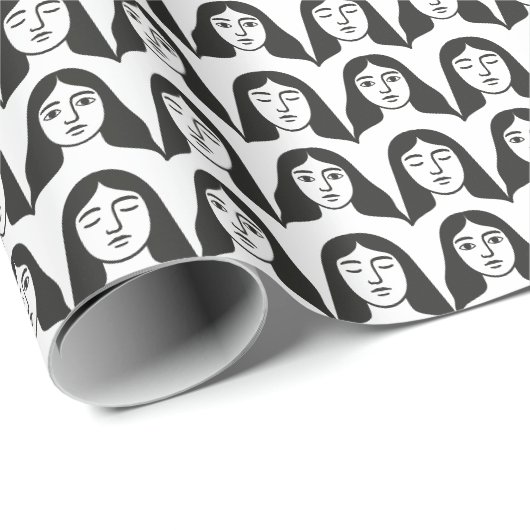 Papier Cadeau Femmes (Coin rond)