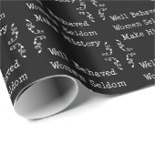 Papier Cadeau Femmes bien comportées (Coin rond)